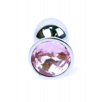 Анальна пробка Jewellery Silver PLUGPink — Просмотреть изображение 4
