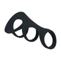 Потрійне ерекційне кільце LEVELZ Triple Ring, силіконове — Переглянути зображення 4