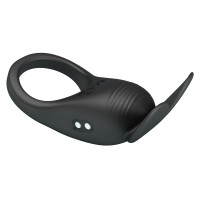 Віброкільце Pretty Love Carlton Vibrating Penis Ring — Переглянути зображення 7