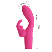 Вібратор кролик Pretty Love Elivia 10-Function G-Spot Vibrator 02 — Просмотреть изображение 3