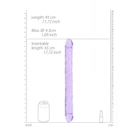 Подвійний фалоімітатор Realistic Double Dong - 18'' / 45 cm — Переглянути зображення 5