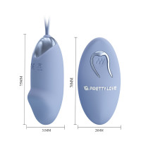 Віброяйце з пультом дистанційного керування Pretty Love  JULIA Dream chaser 2, Blue — Просмотреть изображение 4