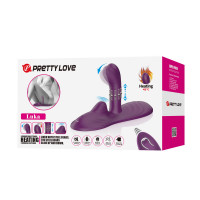 Вібратор Pretty Love Luka з нагрівальною накладкою для сидіння