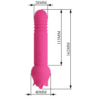 Вібростимулятор Pretty Love Chaley Dual-End Vibrator — Просмотреть изображение 3