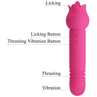 Вібростимулятор Pretty Love Chaley Dual-End Vibrator — Просмотреть изображение 5