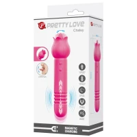 Вібростимулятор Pretty Love Chaley Dual-End Vibrator — Переглянути зображення 6