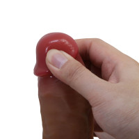 Фалоімітатор PRETTY LOVE Curtis 6.8 Super Soft Liquid Silicone Dildo — Просмотреть изображение 7