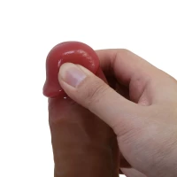 Фалоімітатор PRETTY LOVE Curtis 6.8 Super Soft Liquid Silicone Dildo — Переглянути зображення 7