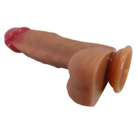 Фалоімітатор PRETTY LOVE Dwell 7.6 Super Soft Liquid Silicone Dildo — Просмотреть изображение 4