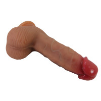 Фалоімітатор PRETTY LOVE Dwell 7.6 Super Soft Liquid Silicone Dildo — Просмотреть изображение 5