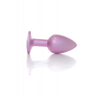 Анальна пробка B-Series Plug Jewellery Pearl Pink PLUG, металева, рожева, S — Просмотреть изображение 3