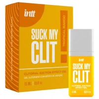 Стимулюючий гель для клітора INTT Suck My Clit Tropical Mango, 15 мл — Переглянути зображення 4