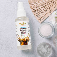 Водний лубрикант 2 в 1 для інтимної близькості та масажу MyLove Aroma Series Cola, 50 мл