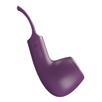Вібратор PRETTY LOVE Romance Pipe Purple, силікон, фіолетовий, вакуумна стимуляція — Просмотреть изображение 3