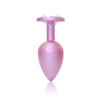 Анальна пробка B-Series Plug Jewellery Pearl Pink PLUG, металева, рожева, L — Просмотреть изображение 4