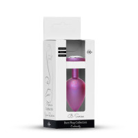 Анальна пробка B-Series Plug Jewellery Pearl Pink PLUG, металева, рожева, L — Просмотреть изображение 5