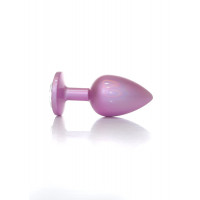Анальна пробка B-Series Plug Jewellery Pearl Pink PLUG, металева, рожева, L — Просмотреть изображение 7