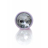 Анальна пробка B-Series Plug Jewellery Pearl Pink PLUG, металева, рожева, L — Просмотреть изображение 8