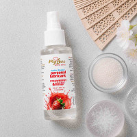 Водний лубрикант 2 в 1 для інтимної близькості та масажу MyLove Aroma Series Strawberry, 50 мл — Просмотреть изображение 5