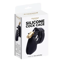 Силіконовий пояс вірності для пеніса Fantasy Silicone Penis Cage — Переглянути зображення 3