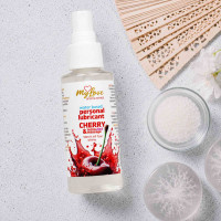 Водний лубрикант 2 в 1 для інтимної близькості та масажу MyLove Aroma Series Cherry, 50 мл
