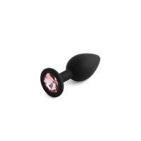 Силіконовий набір плагів Jewellery Silicone PLUG SET Black, чорний — Просмотреть изображение 6