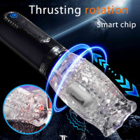 Мастурбатор Thrusting Rotation 360 Pro з функцією обертання та руху — Просмотреть изображение 3