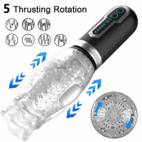 Мастурбатор Thrusting Rotation 360 Pro з функцією обертання та руху — Просмотреть изображение 4