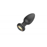 Вібро-пробка Rotating Remote Anal Plug з дистанційним керуванням, чорна — Просмотреть изображение 5