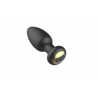 Вібро-пробка Rotating Remote Anal Plug з дистанційним керуванням, чорна — Просмотреть изображение 7