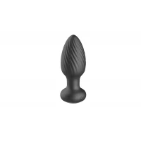 Вібро-пробка Rotating Remote Anal Plug з дистанційним керуванням, чорна — Просмотреть изображение 8