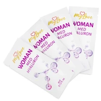 Інтимний гель з гіалуроновою кислотою MyLove Woman Med Hyaluron, 4 мл — Переглянути зображення 3