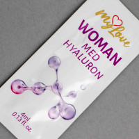 Інтимний гель з гіалуроновою кислотою MyLove Woman Med Hyaluron, 4 мл — Переглянути зображення 5