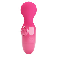 Міні-вібратор PRETTY LOVE Mini Stick, силіконовий, рожевий, USB-заряджання — Переглянути зображення 5