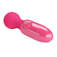 Міні-вібратор PRETTY LOVE Mini Stick, силіконовий, рожевий, USB-заряджання — Переглянути зображення 6