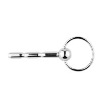 Металевий стимулятор Penis Plug No. 03 із нержавіючої сталі, срібний