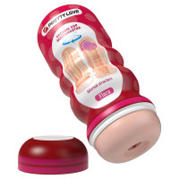 Мастурбатор PRETTY LOVE Flora Vacuum Cup, TPE, тілесний колір