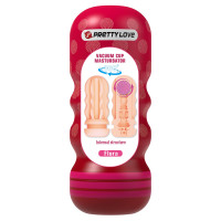 Мастурбатор PRETTY LOVE Flora Vacuum Cup, TPE, тілесний колір — Просмотреть изображение 7