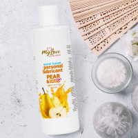 Інтимний лубрикант та масажний гель 2 в 1 MyLove Aroma Series Intim&amp;Massage, аромат груші, 300 мл — Переглянути зображення 3