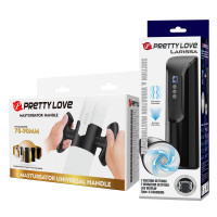 Мастурбатор PRETTY LOVE Larissa, TPE, з вакуумною та вібраційною функцією — Переглянути зображення 4