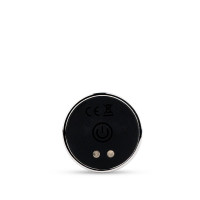 Металевий вібро-плаг Metal Butt Plug S з USB-заряджанням та пультом керування