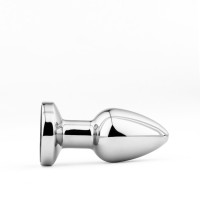 Металевий вібро-плаг Metal Butt Plug S з USB-заряджанням та пультом керування — Просмотреть изображение 3