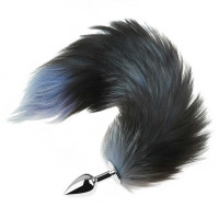 Анальна пробка з хвостом Fox TAILBlack XXL — Просмотреть изображение 5