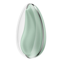 М'ятний компактний вібратор краплеподібної форми Satisfyer Drop To Go, 8,5 см — Переглянути зображення 3