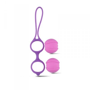 Вагинальные шарики MSX Toyz4Lovers Palline Bi-Balls Single, фиолетовые