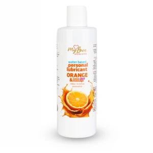 Лубрикант на водной основе MyLove Aroma Series Intim&Massage 2in1, с ароматом апельсина, 300 мл
