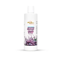 Лубрикант на водной основе MyLove Aroma Series, со вкусом винограда, 2в1 для интимной близости и массажа, 300 мл