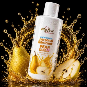 Интимный лубрикант и массажный гель 2 в 1 MyLove Aroma Series Intim&Massage, аромат груши, 300 мл