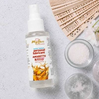 Водний лубрикант 2 в 1 для інтимної близькості та масажу MyLove Aroma Series Amaretto, 50 мл — фото 3