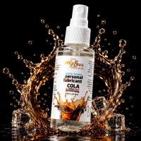 Водний лубрикант 2 в 1 для інтимної близькості та масажу MyLove Aroma Series Cola, 50 мл — фото 2